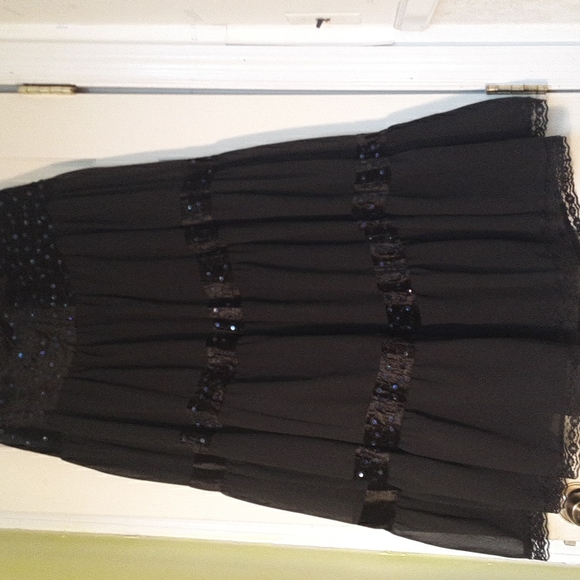 Rouge! Dresses & Skirts - Vintage Black Rouge maxi skirt size 1X.
